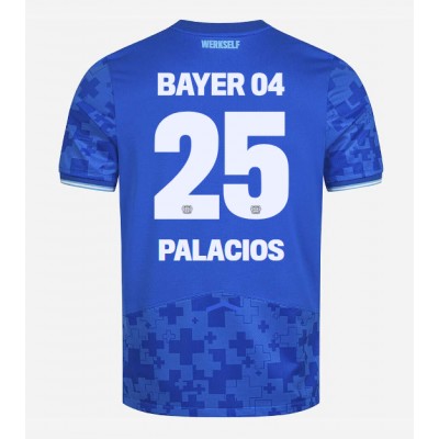 Moški Nogometni dresi Bayer Leverkusen Exequiel Palacios #25 Tretji 2025-26 Kratek Rokav Moški Nogometni dresi Bayer Leverkusen Exequiel Palacios #25 Tretji 2025-26 Kratek Rokav
